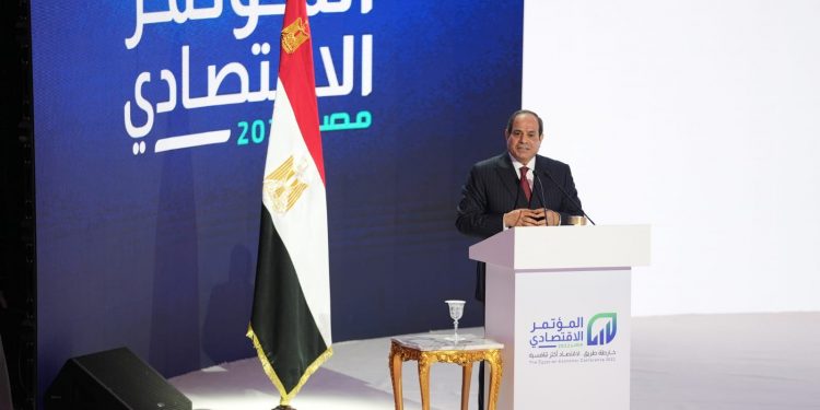 في نقاط … أبرز تصريحات الرئيس السيسي في اليوم الأول للمؤتمر الاقتصادي