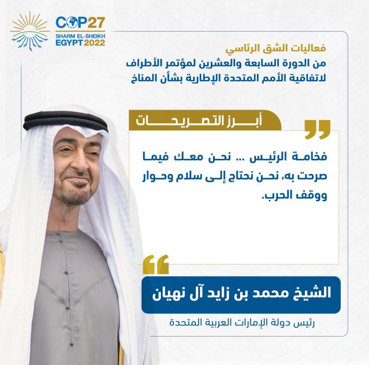 الرئيس السيسي يفتتح فعاليات مؤتمر الأطراف للمناخ (كوب 27)