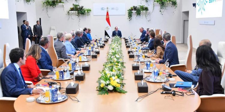 الرئيس السيسي يستقبل رئيس مجلس النواب الأمريكي