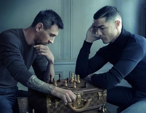 تألق جديد يجمع النجمين كريستيانو وميسي خارج الملاعب