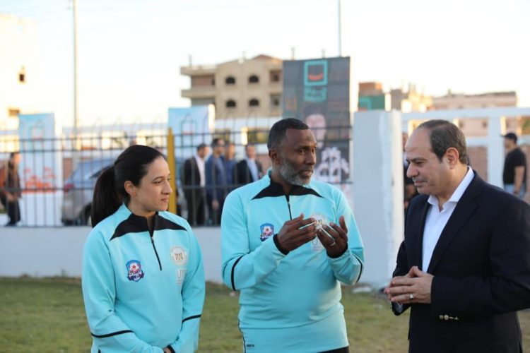 الرئيس السيسي يتفقد قرية الحصص لمتابعة معدلات تنفيذ حياة كريمة